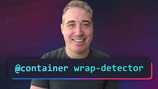 Wrap detection with a few lines of CSS