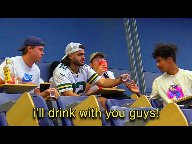 Drinking and Vaping During College Lecture Prank!