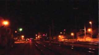 preview picture of video 'CP 1400 with Lusitania night train'