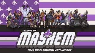 Agents Of Mayhem - All 12 Agent Intro Videos (Plus Johnny Gat from Saints Row)