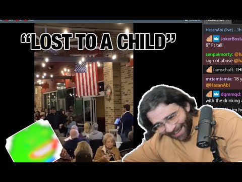 Hasanabi REACTS to Dan Crenshaw arguing with a Child │ CHUD REACTS