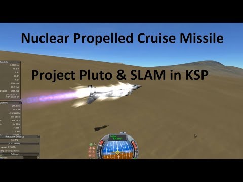 Nuclear Ramjet Cruise Missile - Kerbal Space Program Build