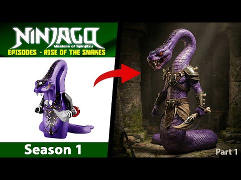 What if LEGO Ninjago: Rise of the Snakes Characters were REAL