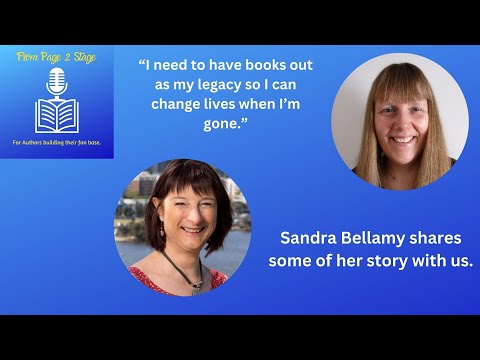 "You'll have to have sex to keep a good guy." Sandra Bellamy shares her #FromPage2Stage.