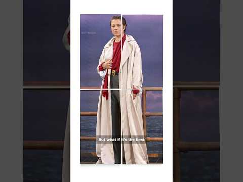 D’Arcy’s regal coat upends all red carpet rules