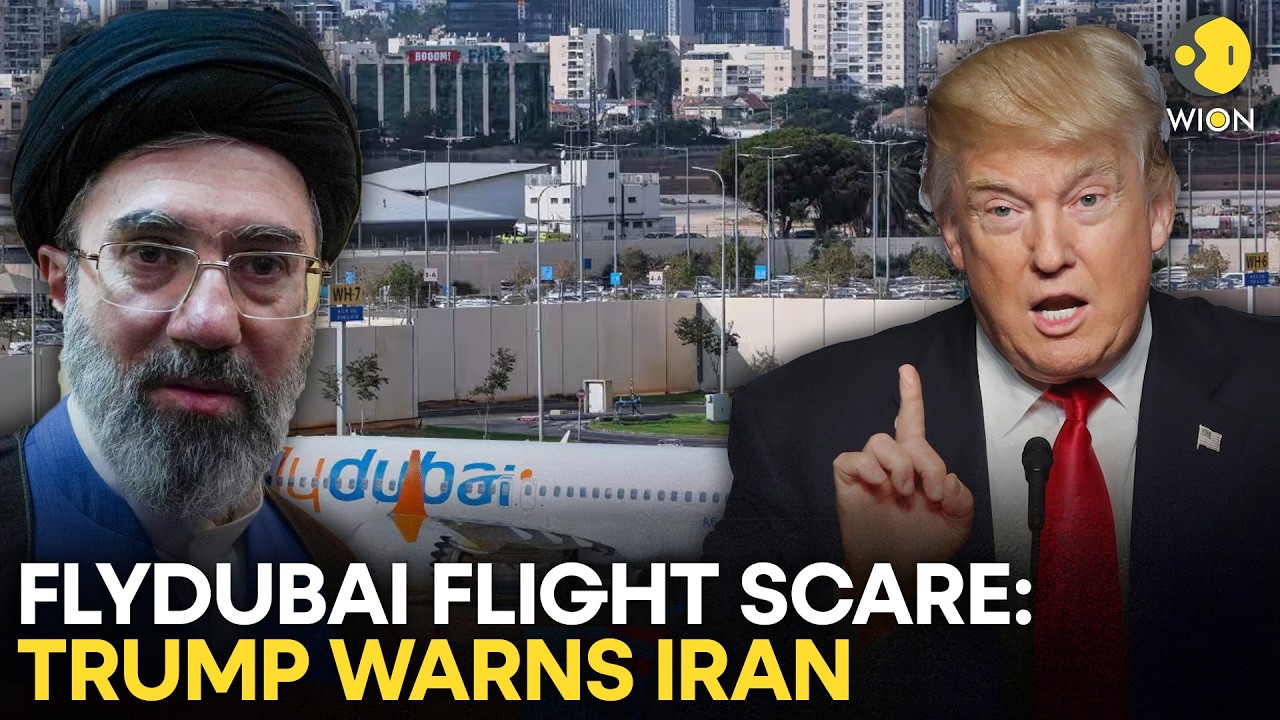 Flydubai Flight Incident LIVE: Iran Suspected Behind Flydubai Hijack Scare? Trump Warns Tehran |WION