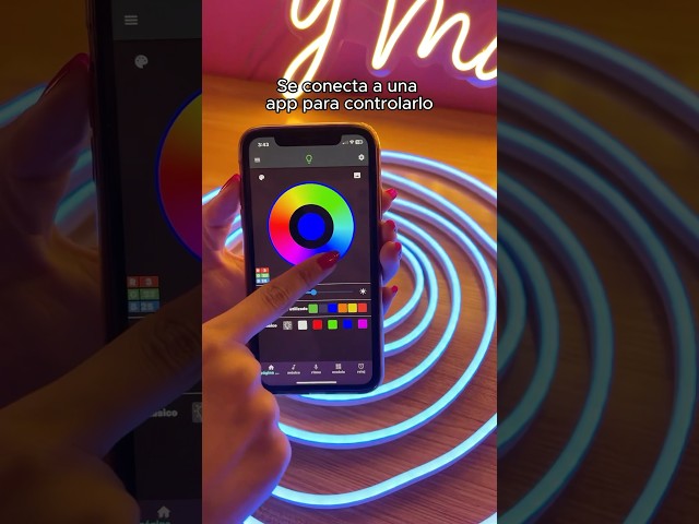 Vídeo relacionado con Kimimara Luces LED Neon 3m - Tira de LED Neón RGB Flexible, Silicona DIY con Control por App, Neón Strip Luz Decorativa para Dormitorio, Bar, Sala de Juegos, Navidad y Fiestas (3 Metros)