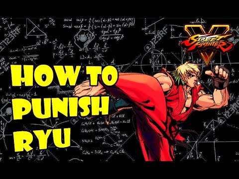 SFV S2.5 Ken - Ryu Frame Data + Punishes (With Commentary)