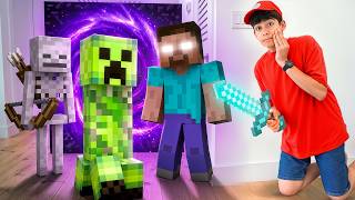 Jason Real Minecraft Dream Adventure at Home