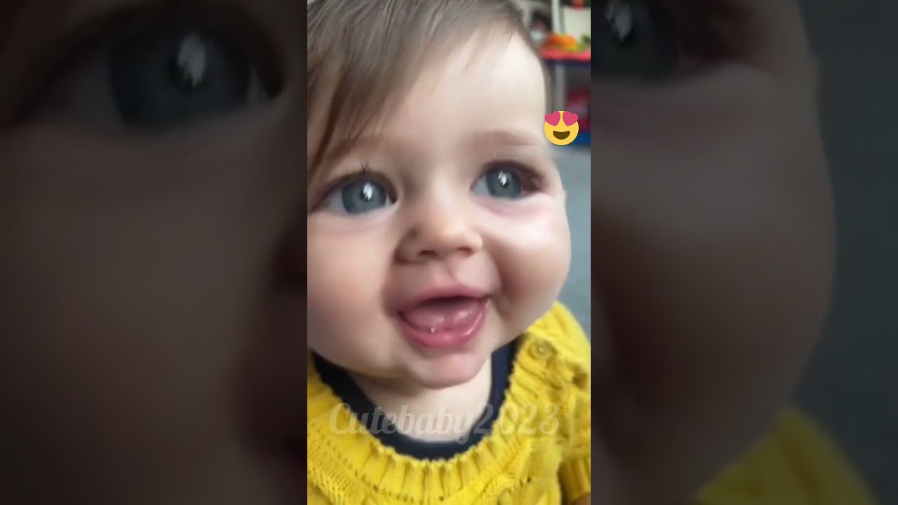 😄cute baby video ❤ try not to laugh ! (#453) #shorts #baby #cutebaby #funny