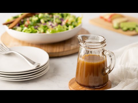 5-Minute Sweet Maple Balsamic Vinaigrette