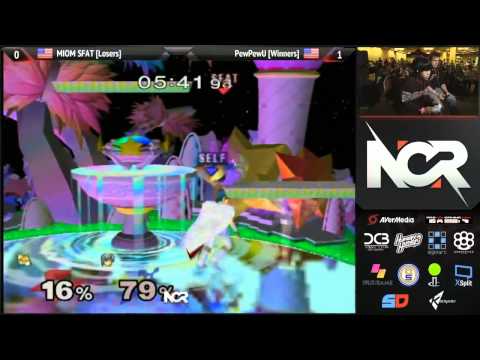 NorCal Regionals 2015 - SSBM - Grand Final - MIOM SFAT (Fox) vs PewPewU (Marth)