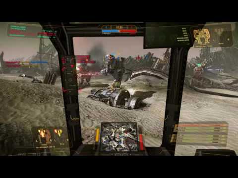 Mech Warrior Online: Cataphract-1X Gameplay: Tourmaline Desert Assault