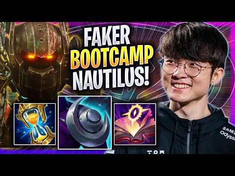 FAKER IS A GOD WITH NAUTILUS! - T1 Faker Plays Nautilus MID vs Talon! | Bootcamp 2023