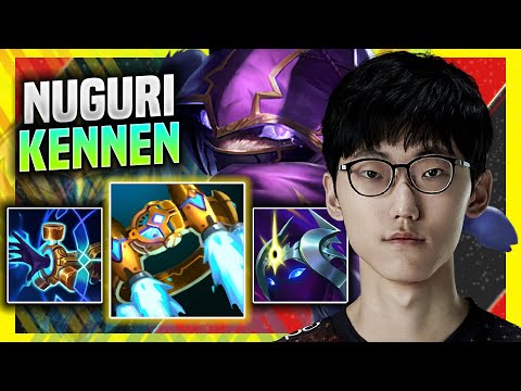 NUGURI DESTROYING WITH KENNEN! - FPX Nuguri Plays Kennen Top vs Sylas! | Season 11