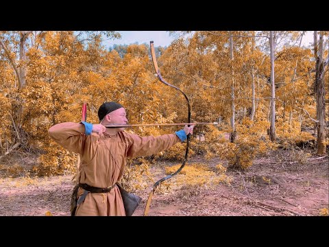 Autumn special  remake version：bad shooting 3 liangzhi manchu bow 32inch 100lb 30inch 94lb）