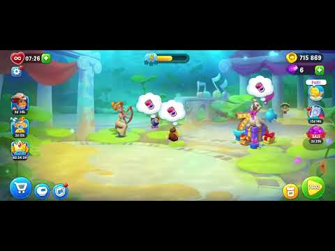 7600 7601 7602 7603 Unlocking New Level #fishdom #playrix #Pretty Aqua Fishdom  ♒️🐟🐠