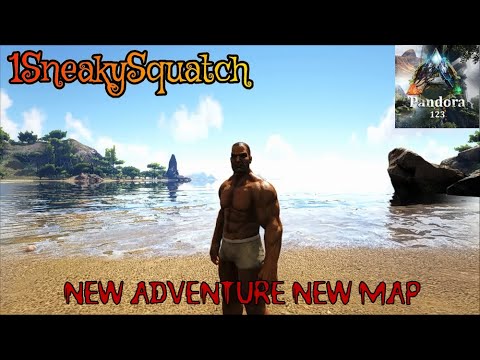 A new adventure on a new map!! || Ark: Survival Evolved, Pandora Island #1