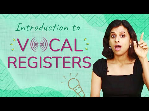 Introduction to Vocal Registers | Head voice and Chest voice | VoxGuru ft. Pratibha Sarathy