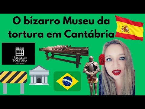 Museu da tortura em Santillana del Mar em Cantábria. incrivel