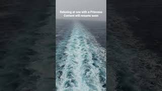 Relaxing at sea @princesscruises #cruising #holiday #cardcreations #handmadecards