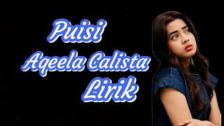 Download lagu Puisi - Aqeela Calista - Ost Septihan Series - Lirik #lyrics #song #music  mp3