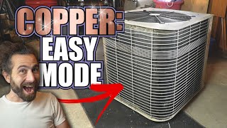 Scrapping an AC Condenser - How Much is an Old Air Conditioner Worth in Scrap?
