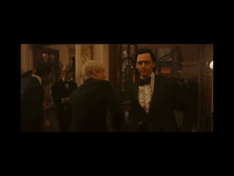 Loki 2x02 Loki chases Brad scene.