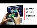 Cast Android Mobile Screen to Windows 10 PC | Share Android Mobile Display to Laptop