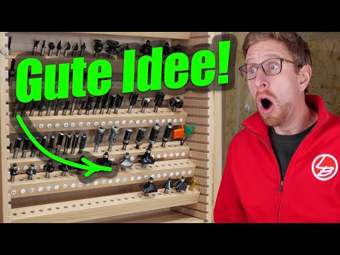 Bohrer/Fräser Aufbewahrung für die Werkstatt // DESWEGEN solltest du sowas haben