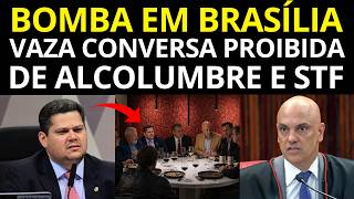 AGORA! Vaza conversa de Davi Alcolumbre com Ministro do Supremo - Malu Gaspar denuncia Gilmar Mendes