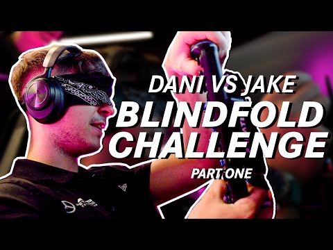 Blindfold Challenge: Dani Moreno v Jake Benham! 🎮
