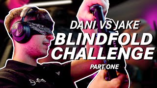 Blindfold Challenge: Dani Moreno v Jake Benham! 🎮