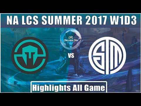 IMT vs TSM || Highlights All Game || NA LCS Summer 2017 || Immortals vs Team Solo Mid