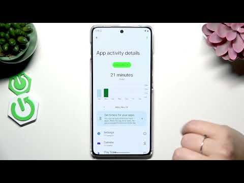 MOTOROLA Edge 70 – How to Check Total Screen Time