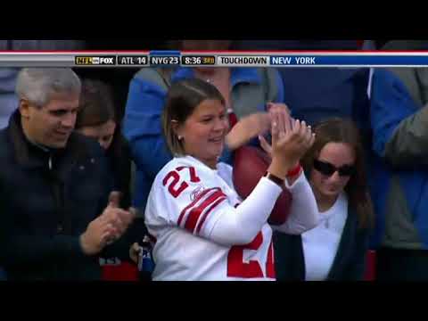 Falcons vs Giants 2009 Week 11