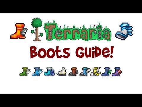Steam Community Video Terraria Boots Guide Crafting Recipe All Movement Running Water Lava Walking Boots