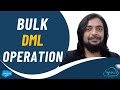 Bulk DML Operation Working With Data In Apex
