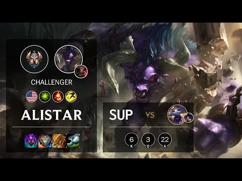 Alistar Support vs Yuumi - NA Challenger Patch 10.15