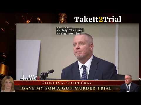 Colin Gets TORN APART on Cross -Examination | Georgia v. Colin Gray | I gave my son a gun