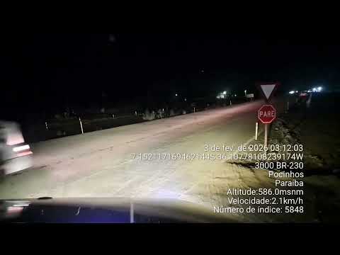 viagem com 1620 ao nordeste PB região boa vista Paraíba saindo do posto de gasolina ⛽️ P63