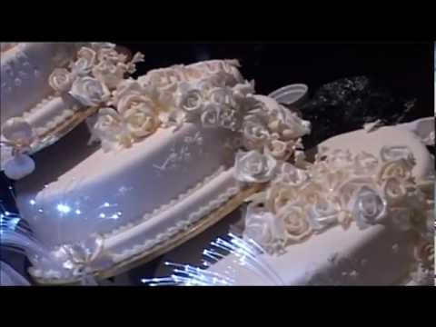 Hasith and Thilini's Wedding cake made by Fresco foods cakes, Auckland New Zealand
