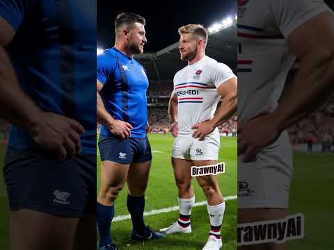 🏉 Rugby Captains Meet—Unexpected Moment! #BrawnyAI