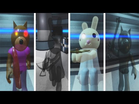 NEW ROBLOX ALL PIGGY GHOSTY JUMPSCARE  - PIGGY NEW UPDATE