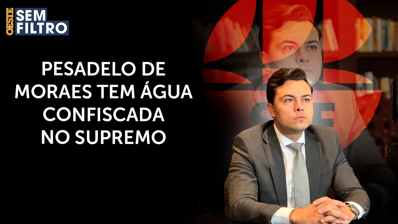 EXCLUSIVO: ministros obrigam Jeffrey Chiquini a descartar garrafa e beber água do STF