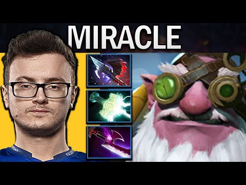 Sniper Gameplay Miracle with Mjolnir - Dota 2 7.35