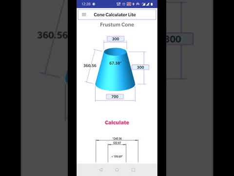 Cone Calculator Lite
