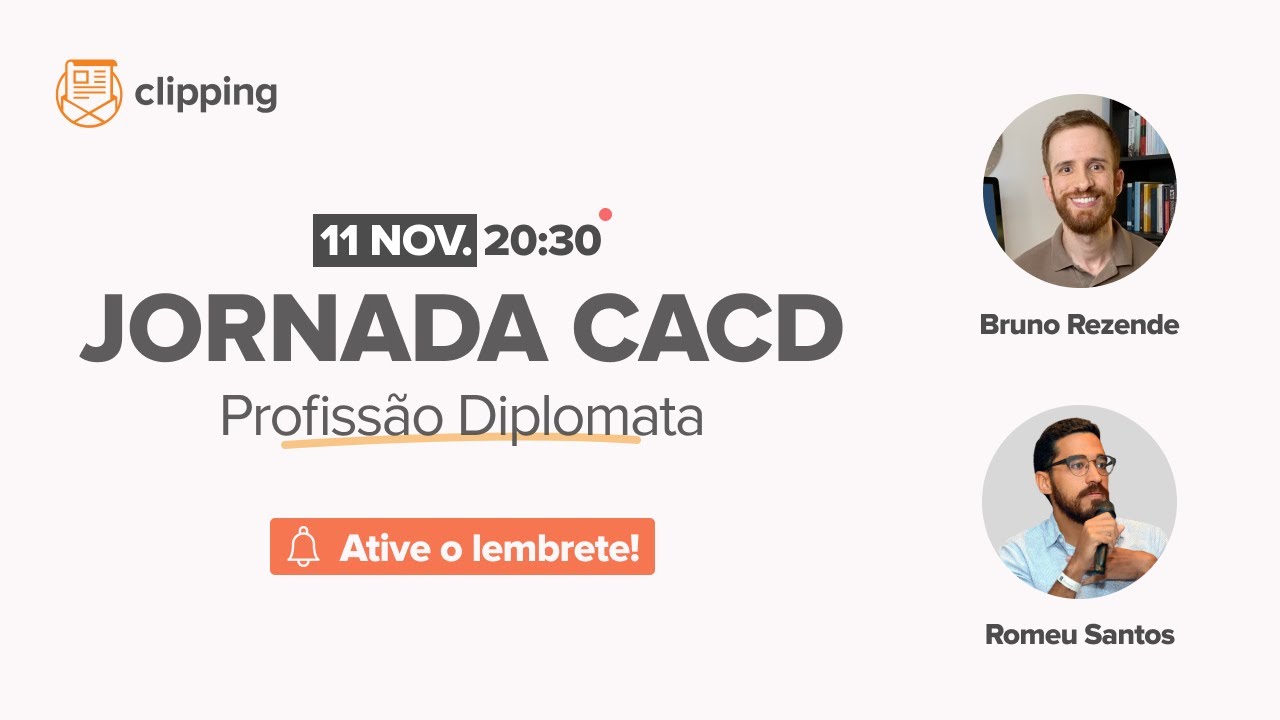 Jornada CACD | Ep. 7 - Profissão Diplomata