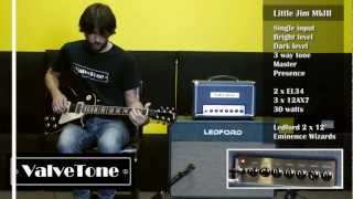 Video thumbnail for ValveTone "Little Jim Mk3' guitar amp demo by ValveToneAmps