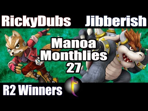 MM27 Singles: SSB Wii U - WR2 - RickyDubs vs Jibberish